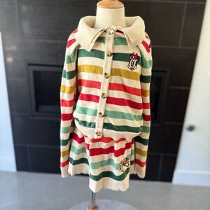 Disney Striped Kids Matching Set - Christmas holidays